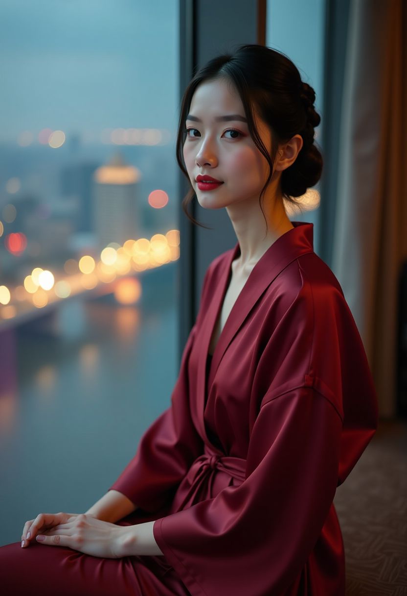午夜渲染海报